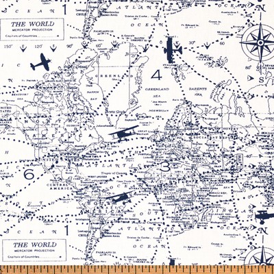 Premier Prints Air Traffic Premier Navy PREMIER NV