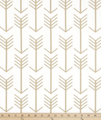 Premier Prints Arrow White/Athena Gold ATHENA GOL