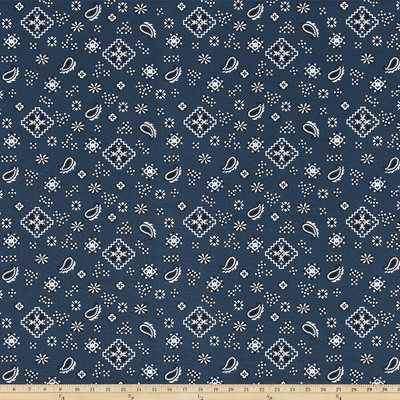 Premier Prints Bandana Italian Denim