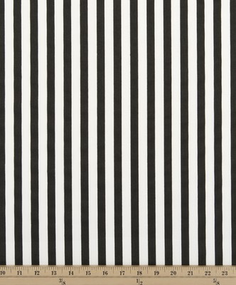 Premier Prints Basic Stripe Black/Twill BLACK