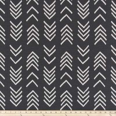 Premier Prints Bogolan BLACK FLAME