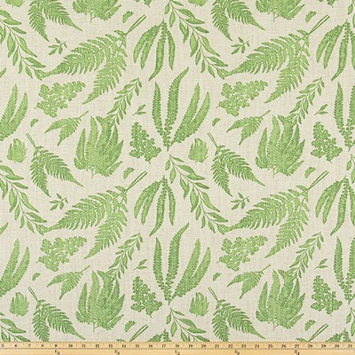 Premier Prints Fern Tendril Green