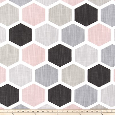 Premier Prints Hexagon  BLUSH