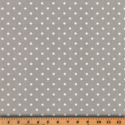 Premier Prints Mini  Dot Storm/White