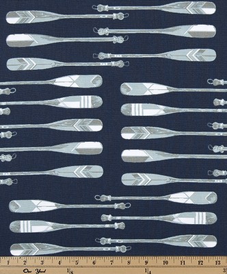 Premier Prints Oars Vintage Indigo VINTAGE IN