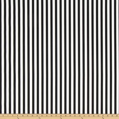 Premier Prints OUTDOOR BASIC STRIPE BLACK