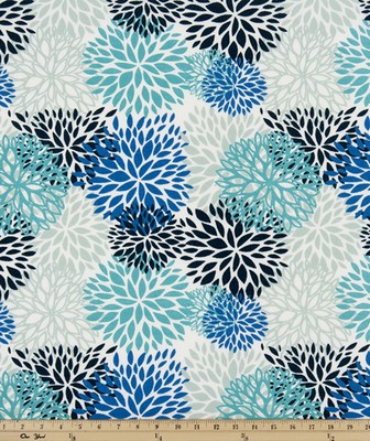 Premier Prints ODT Blooms Blue Vista BLUE VISTA