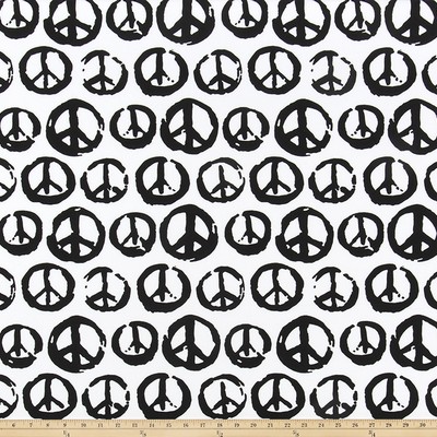 Premier Prints Peaceful White Black