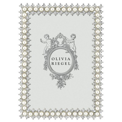 Olivia Riegel Crystal & Pearl 5 x 7 Frame  