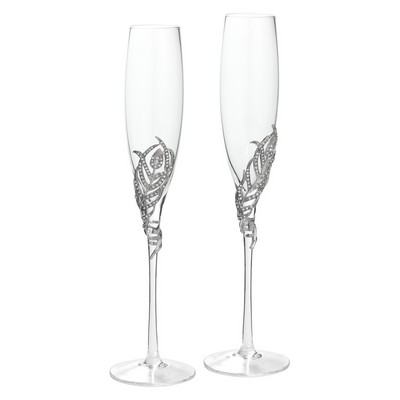 Olivia Riegel Silver Mora Flute (Set of 2) Silver