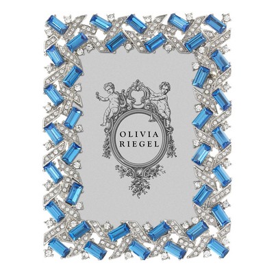 Olivia Riegel Sapphire Hamilton 2.5in x 3.5in Frame Sapphire