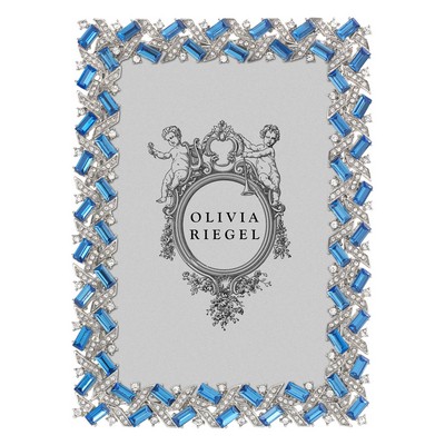 Olivia Riegel Sapphire Hamilton 4in x 6in Frame Sapphire
