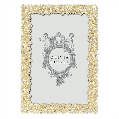 Olivia Riegel Gold Evie 4in x 6in Frame Gold