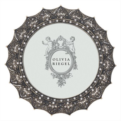 Olivia Riegel Bronze Windsor 4in Round Frame Bronze