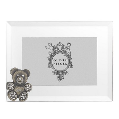 Olivia Riegel Bronze Teddy Bear 4in x 6in Frame Bronze