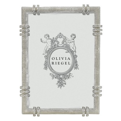 Silver Cassini 5” x 7” Frame Olivia Riegel Silver Cassini 5” x 7” Frame