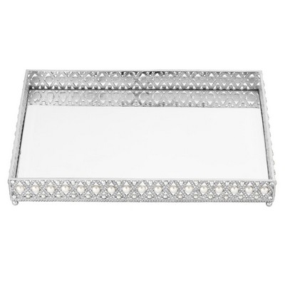 Olivia Riegel Large Pegeen Beveled Mirror Tray 