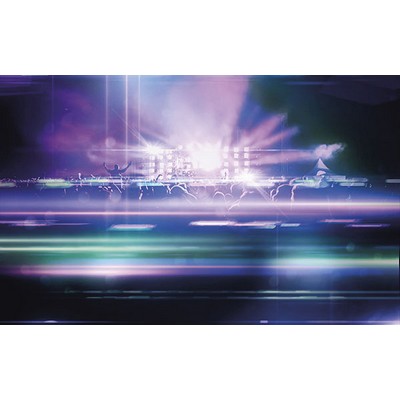 Wall Pops Purple Neon Concert Wall Mural Purples