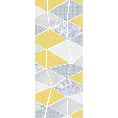 Wall Pops Yellow Triangle Array Wall Mural Yellows