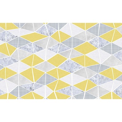 Wall Pops Yellow Triangle Array Wall Mural Yellows