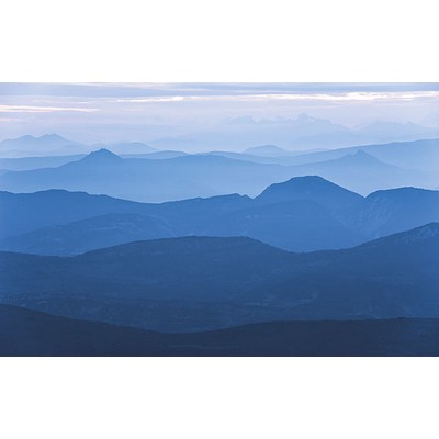 Wall Pops Blue Mountain Wall Mural Blues