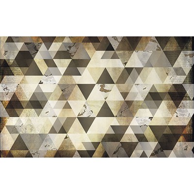 Wall Pops Bronze Triangles Wall Mural Browns