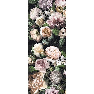 Wall Pops Victoria Black Floral Wall Mural Multicolor