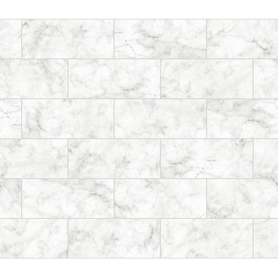 Wall Pops Marble Tile Peel & Stick Backsplash Whites & Off-Whites
