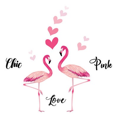 Wall Pops Flamingos Wall Decals Pinks