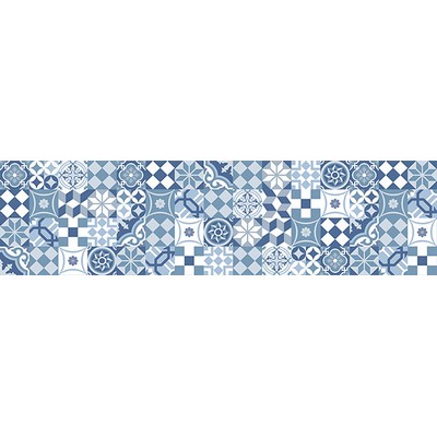 Wall Pops Blue Cementine Backsplash Blues