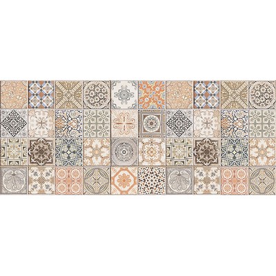 Wall Pops Persian Tiles Vinyl Floor Runner Multicolor