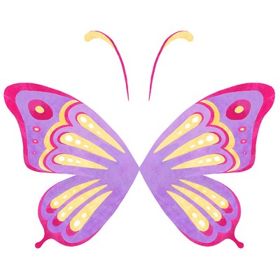 Wall Pops Fly Away with Me Wall Art Kit  Multicolor