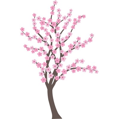 Wall Pops Spring Bloom Wall Art Kit  Pinks