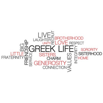 Wall Pops Greek Life Collage Wall Art Kit Multicolor