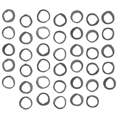 Wall Pops Through the Looking Glass Wall Art Kit Blacks