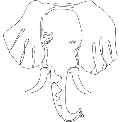 Wall Pops  Gentle Giant Wall Art Kit Blacks