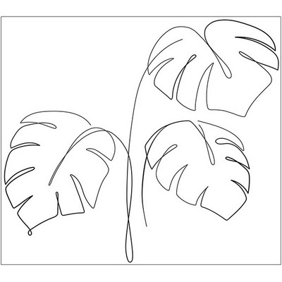 Wall Pops New Leaf Wall Art Kit Blacks