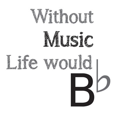 Wall Pops Life Without Music Wall Quote Blacks