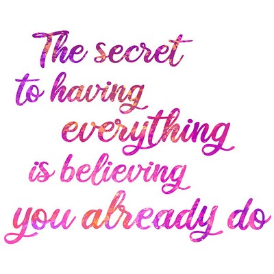 Wall Pops Secret To Everything Wall Quote  Pinks