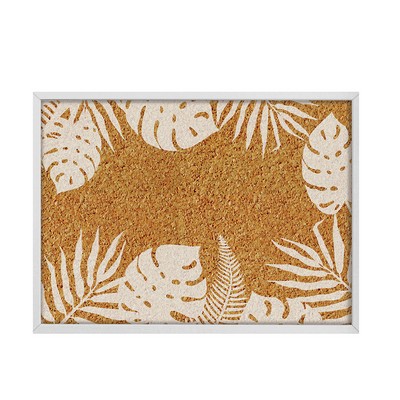Wall Pops Lagoon Printed Cork Board  Whites & Off-Whites