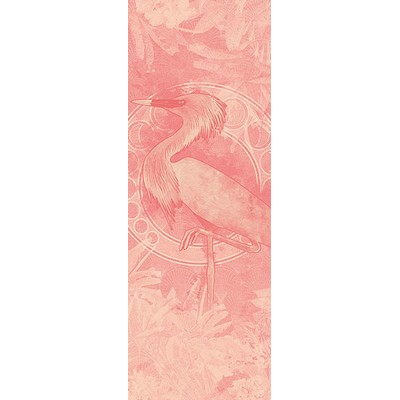 Wall Pops Pink Heron Wall Mural Pinks