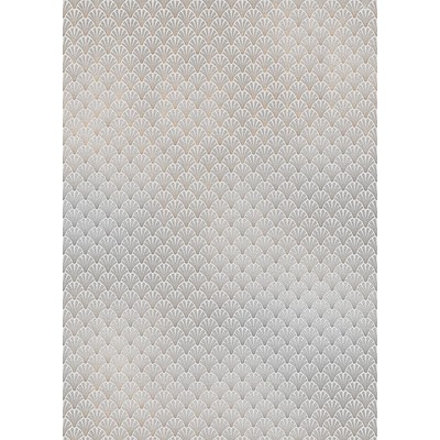 Wall Pops Silver Distressed Wall Mural Greys