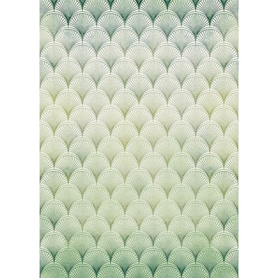Wall Pops Lime Brocade Wall Mural Greens
