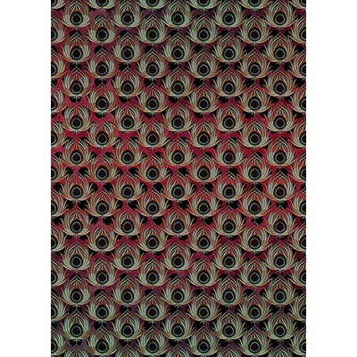 Wall Pops Paon Rouge Wall Mural Reds