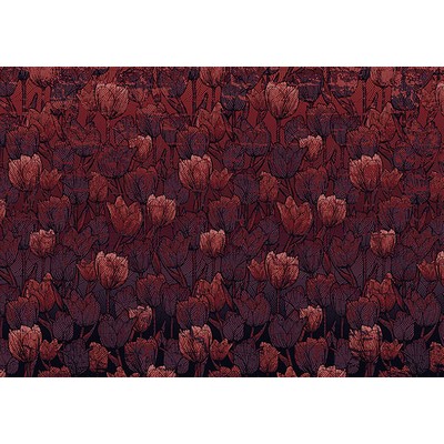 Wall Pops Red Tulip Wall Mural Reds