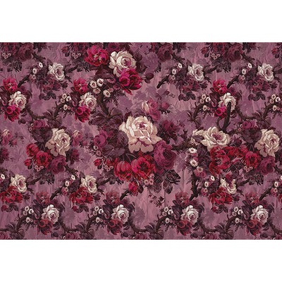 Wall Pops Mauve Florals Wall Mural Pinks