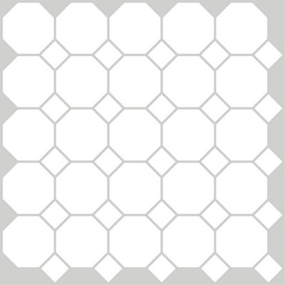 Wall Pops Octagon Peel & Stick Backsplash Tiles Whites & Off-Whites