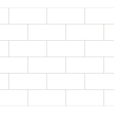 Wall Pops Metro Tile Peel & Stick Backsplash Whites & Off-Whites
