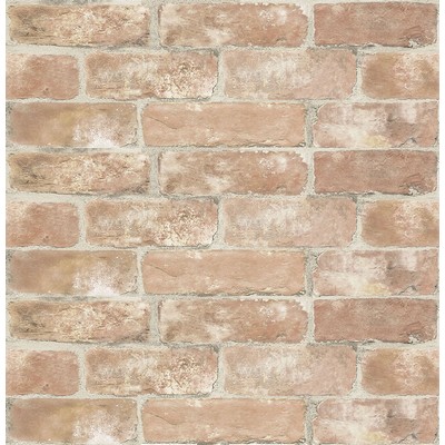 Wall Pops Old Town Brick Peel & Stick Wallpaper Reds