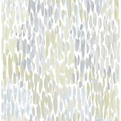 Wall Pops Blue Make It Rain Peel & Stick Wallpaper Multicolor